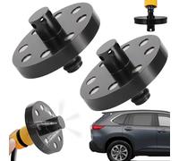 Hedition-Y Aluminum O-Ring Chassis Cleaner Flusher Kit - 360° O-Shaped Wheel Arch Cleaner Rinse Jets for All Car Wheel Arches and Undercarriage Zones (3)