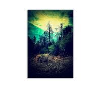 Hedlektio Poster « Looking Out Through The Rabbit Hole » - Impression sur toile - Décoration murale - Cadeau - 50 x 75 cm