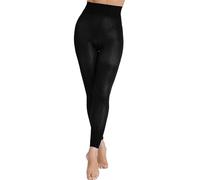 Hedmy Femme Sexy Legging Transparent Elégante Collant Noir Taille unique
