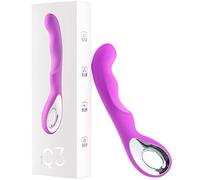 HÉDO Q3 | Vibromasseur sexuel pour femmes | Stimulateur du point G | Didon vibrant | Vibromasseur anal | Silicone médical sans PVC ni phtalates | Vibrateur à point de gi Idéal pour les prélimina