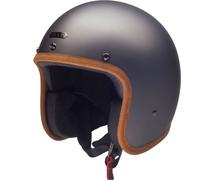 Hedon Hedonist Ash ECE, casque ouvert XXL Mat-Gris Foncé Mat-Gris Foncé
