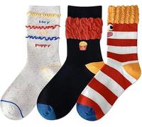 Hedremy Chaussettes Antidérapantes, Chaussette Homme Drole,Chaussettes Fantaisie Idéales pour Adolescents. Unisexe, Parfaites pour le Sport et les Sorties entre Amis