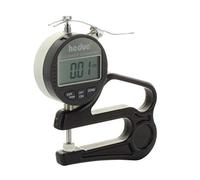 Hedue® Contrôleurs d'épaisseur digitaux - Mesureur d'épaisseur digital avec lecture 0,01 mm, plage de mesure : 0-12,7 mm