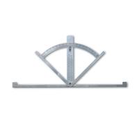 Hedue® Double Alpha - Équerre Alpha pour charpentier, Équerre Alpha avec double échelle de degrés, outil de charpentier populaire
