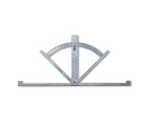 Hedue® Double Alpha - Équerre Alpha pour charpentier, Équerre Alpha avec double échelle de degrés, outil de charpentier populaire