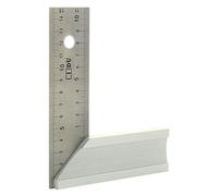 hedue® Équerre de menuisier B015 - Menuiserie outillage, equerre menuisier avec angle de 45 degrés, equerre aluminium 150 mm