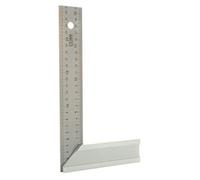 hedue® Équerre de menuisier B025 - Menuiserie outillage, equerre menuisier avec angle de 45 degrés, equerre aluminium 250 mm