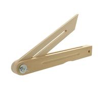 Hedue® Hêtre - Faucille équerre en bois de hêtre, Faucille équerre lecteur d'angle 50 cm