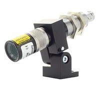 Hedue L355/ZM18 Laser de positionnement 635 nm 5 mW avec système optique à lignes croisées 5° Focalisable Rouge