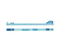 hedue® Mire télescopique TM3 - Règle de mesure télescopique pour dimensions intérieures et mesures entre murs, 75-300 cm