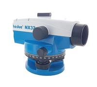 Hedue® Nivellement optique NX32 - Niveau de chantier automatique pour mesurer les différences de hauteur et les angles, niveau avec grossissement 32 fois, graduation circulaire 360