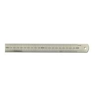 hedue® Règle en acier B105 - Reglet metallique pour mesurer, tracer et découper, regle metal 50 cm