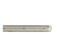 hedue® Règle en acier B110 - Reglet metallique pour mesurer, tracer et découper, regle metal 100 cm