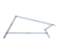 Hedue T510 Modèle d'angle avec 13 rails en aluminium | Fausse equerre menuisier en acier galvanisé, équerre métallique réglable pour reporter les angles
