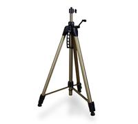 hedue® Trépied à manivelle 173 cm - trépied Laser réglable, trépied Niveau Laser, Pied Laser Professionnel avec Niveau à Bulle intégré, Adaptateur 1/4" et Housse de Transport Inclus