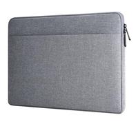 HEDUGO Housse pour Ordinateur Portable avec Poche Pochette Rembourré pour PC Portable 15,6 Pouces Compatible avec HP Dell ASUS Étui Protectrice de 15,6” Chromebook/Ordinateur Portable, Gris