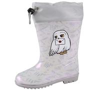 Hedwig Bottes de pluie enfant avec bord-côte, gris holo 29/30 EU