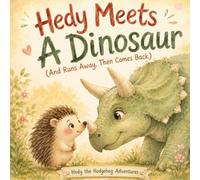 Hedy Meets A Dinosaur (And Runs Away, Then Comes Back): A Picture Book About Courage, Kindness, and Friendship