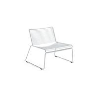 HAY Chaise longue Hee piètement luge galvanisé