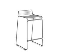 Hee Tabouret de Bar H65 Gris Asphalte