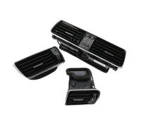 HEEGIN climatisation Grille Voiture 1 Ensemble D'évents Climatisation pour Console Noire Adapté pour Passat B6 B7 2006 - 2011 Dernière Version