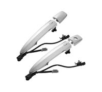 HEEGIN Voiture poignée Porte 1 Paire poignées Porte extérieure chromées pour Leaf pour Maxima pour Sentra 2009-2018 80645-1AA0A 80640-1AA0B