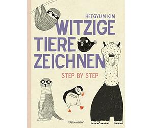 Heegyum Kim Witzige Tiere zeichnen: Step by Step - von Alpaka bis Waschb (Poche)