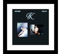 HEEJIN K 1st Mini Album CD+Booklet+Special class objekt+Sticker+Folded poster on pack+Clear photocard+Photo stand+Tracking Sealed (SET(A+B))
