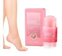 Heel Balm, Cracked Heel Repair Cream, 3.07x1.5in Fast-Absorption Moisturizer, Repairs Care Roller, Dry Skin Softener for Women Hands, Feet, and Body, Hydrating Relief Use