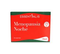 HEEL ESSENTIALIS MENOPAUSIA NOCHE 30 comp. - convient à ceux qui souhaitent agir durablement sur leur bien-être, complément alimentaire sous forme de comprimés, boîte de 30 comprimés et associe foncti