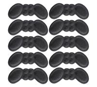 Heel Grips, 5 Pairs Anti-Slip Shoe Pad, 3.74x1.57x0.24 Inches Soft Cushioned Heels Inserts, Blister Prevention Comfort, Ankle Protector, Heel Pads for Men and Women, Loose Shoes, Fits 1 Size Larger