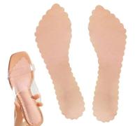Heel Inserts Self-Adhesive Anti-Slip Sweat-Absorbing sticky cushion inserts | Barefoot Inserts For Ladies Girlfriend Wife Busy Professionals Commuting Travel Business Trips Sticky Cushion Inserts