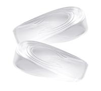 Heel Lift Inserts | Inserts de coussinets de talon en silicone - Soulevés de talon orthopédiques pour la divergence du talon et de la longueur des jambes - Inserts compensés au talon pour femmes et