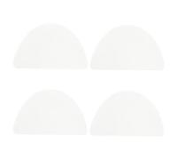 Heel Pads for Shoes, Self-Adhesive Pu Heel Cushions, Comfortable Wear-Resistant Shoe Pads for Women, Men, and Kids, 4pcs Set, Crafted from Long-Lasting Material, 4.52x2.59in
