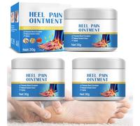 Heel Pain Ointment, Natural Heel Spur Pain Ointment Cream, Fast Effect Relief Cream for Heel & Plantar Fasciitis, Soothe & Relieve (3)