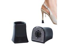 Heel Stoppers Non-Slip - Replacement Caps, High Heels Protectors Noise Reducing Pin Tip Covers | Ideal Suitable for Pumps Stilettos Sandals Shoes Party Wedding Office Daily Wear Maintenance Protection