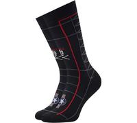 Heel Tread - Chaussettes pour hommes/femmes unisexes PH4263 (40,5 EU - 45,5 EU) (Noir)
