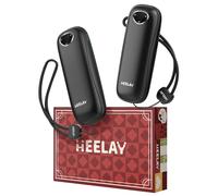 Heelay Chauffe Main Rechargeable 5000mAh*2Packs, 3 Niveaux de Chaleur Chauffage Double Face Chaufferette Main Reutilisable et Ergonomique, Cadeau Chaud Idéal pour Hommes, Femmes, Extérieur