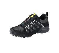 HeelVirtuosa Chaussures de Course Outdoor for Homme avec Semelle crantée, Mesh Respirant et Maintien renforcé de la Cheville(Black,40 EU)