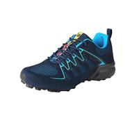 HeelVirtuosa Chaussures de Course Outdoor for Homme avec Semelle crantée, Mesh Respirant et Maintien renforcé de la Cheville(Blue,43 EU)