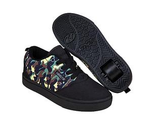 Heelys Baskets Pro20 Prints pour garçon, Noir, 12 UK