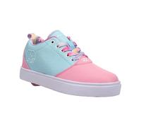 HEELYS Chaussure à talon à roulettes pour fille, bleu/rose, 2 Little Kid