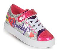 Heelys Snazzy X2 Baskets pour garçon, Cœur Arc-en-Ciel argenté, 30 EU