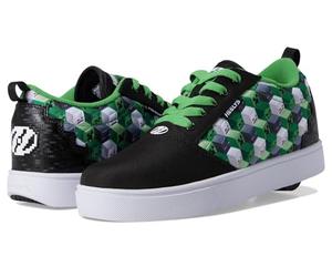 Heelys Chaussures à Talon à roulettes Minecraft Pro 20 pour Homme, Noir/Vert/Blanc, 45.5 EU