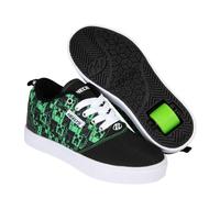 HEELYS Homme Minecraft Pro 20 Chaussure à Talon, Noir et Vert Fluo, 42 EU