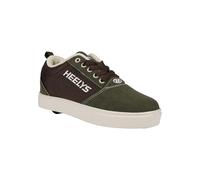 Heelys Homme Pro 20 EMB Chaussure à Talon, Couleur : Vert et Marron, 42 EU