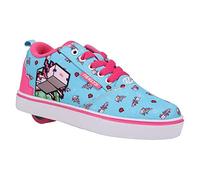 HEELYS Pro 20 Minecraft (Little Big Kid/Adult) Wheeled Heel Shoe, Aqua/Pink/Black, 6 US Unisex
