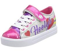Heelys Garçon Snazzy X2 Basket, Cœur Arc-en-Ciel argenté, 30 EU