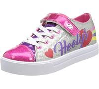 Heelys Hly-g2w-1666 Chaussure Talon, Cœur Arc-en-Ciel argenté, 35 EU