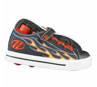Heelys HLY-B2W-8332 Chaussures à Talons roulants, Noir/Jaune/Rouge Flamme, Pointure 43